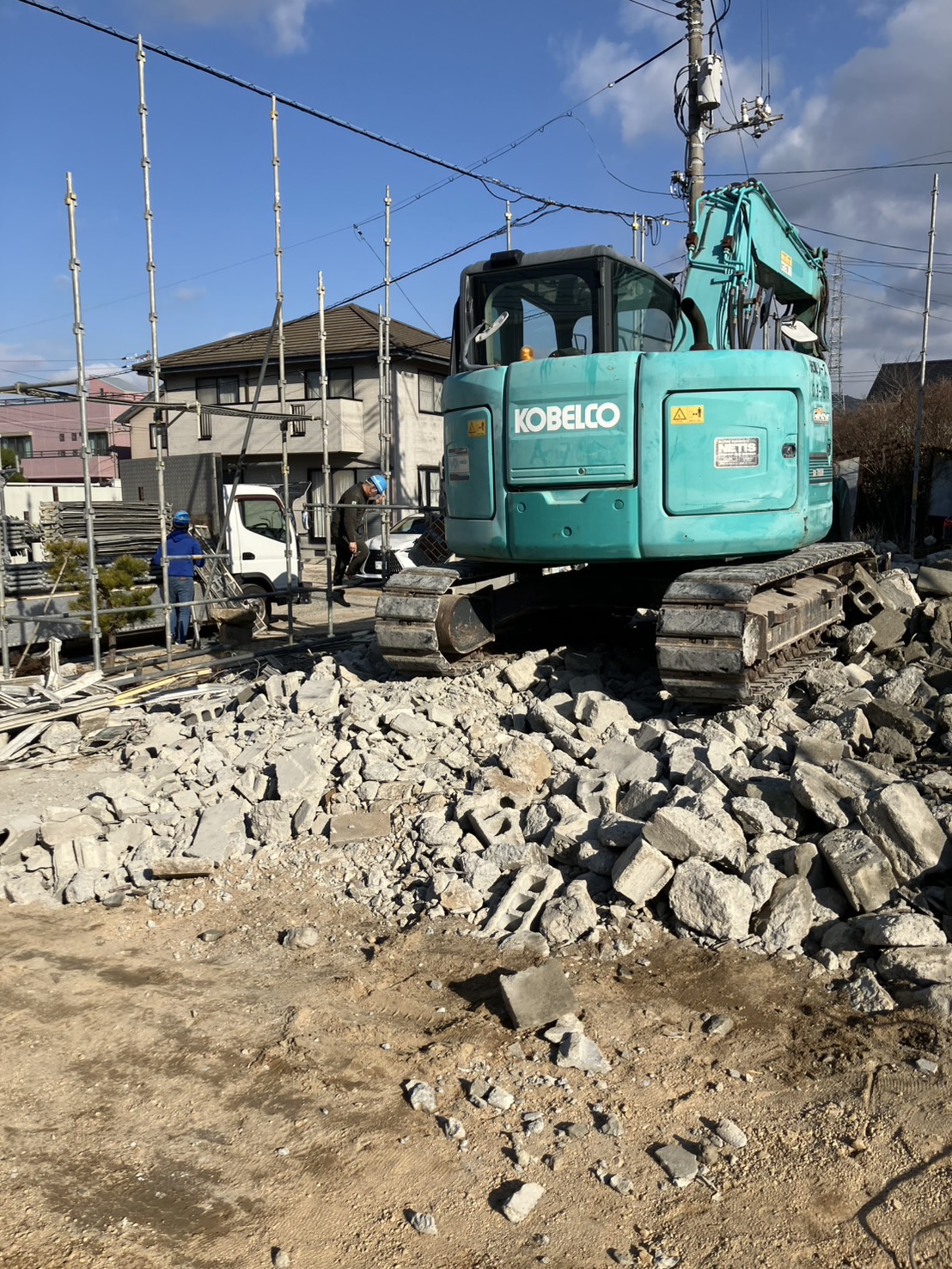 解体工事の工程