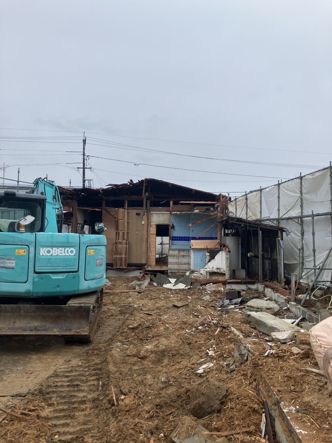 令和6年3月　防府市　解体工事